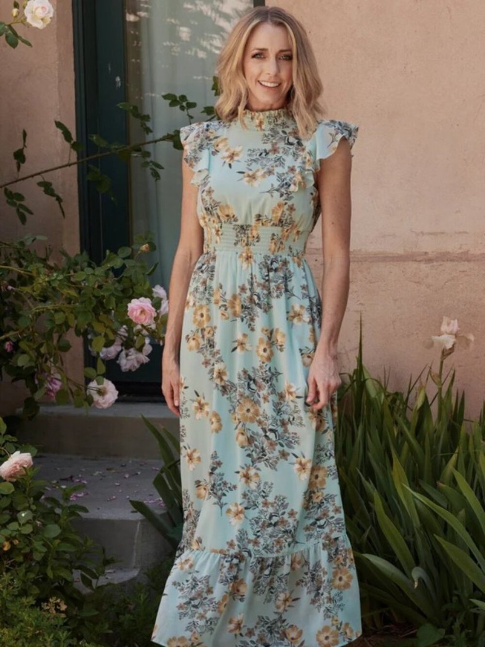 Kearny Ruffle Maxi Dress by Baltic Born